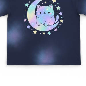 T-shirt décontracté uni à col rond pour enfants, écologique, 100 % coton, durable, idéal pour les jeux actifs et le sport, coupe classique - Product Image 6