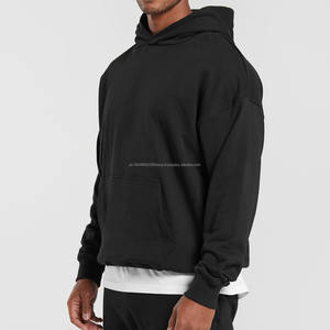 Sudadera con Capucha para Hombre, con Bolsillos Funcionales, Estilo Holgado, Personalizable con Logotipo, Hombros Caídos, Tejido Grueso - Product Image 5