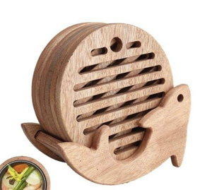 Wood Acacia Wood <b>Coasters</b> <b>for</b> <b>Drinks</b> round Epoxy Resin <b>Coaster</b> <b>for</b> Wine Bar from India - Product Image 5