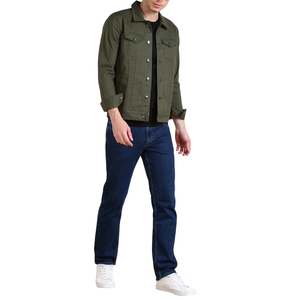 Offre Spéciale vestes de travail en toile à la mode pour hommes avec conception personnalisée et col régulier pour une tenue de jour élégante et des looks décontractés modernes - Product Image 6