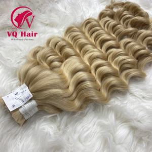 Haute Qualité Naturel Vague Bundles En Vrac Cheveux Vietnam Permed Vierge Extensions De Cheveux Humains 100% Cuticule Aligné Toutes Les Couleurs Convient - Product Image 3