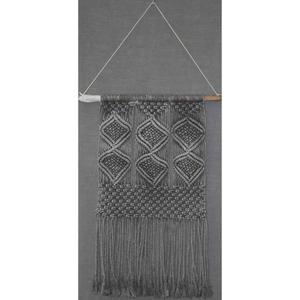 Tapiz de Macramé Decorativo Hecho a Mano con Hilos de Algodón para Decoración del Hogar, Estilo Bohemio, Tapiz de Pared con Borlas - Product Image 3