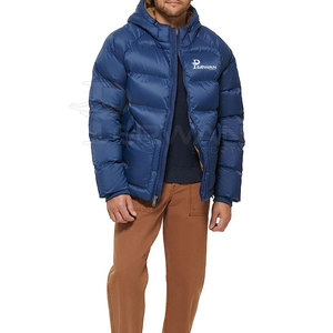 Veste en nylon respirante imperméable pour hommes la plus vendue sur mesure avec col à capuche pour l'hiver dernière conception surdimensionnée - Product Image 3