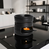 Keramik-Kompakt-Duftölbrenner Wyngee Aromatherapie-Diffusor für Zuhause, Spa, Yoga, Meditation, Entspannung und Raumdekoration
