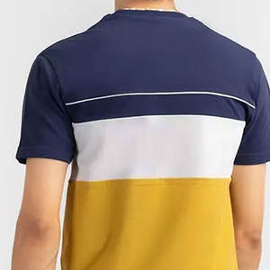 Ropa de hombre con logotipo personalizado OEM 2025 Tasa de venta completa 100% Camisetas de manga corta de algodón de secado rápido - Product Image 6