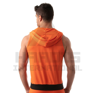 Sweat à capuche sans manches léger de haute qualité pour hommes New Outdoor Wear Sweat à capuche sans manches pour hommes à vendre - Product Image 6