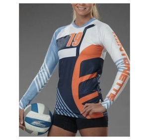 เสื้อวอลเลย์บอล Razers Impex แบบปรับแต่งได้สำหรับทุกเพศ พิมพ์ลายด้วยความร้อน ผ้าโพลีเอสเตอร์ 100% น้ำหนัก 180 กรัม ตำแหน่งโลโก้ด้านหน้าและด้านหลัง - Product Image 2