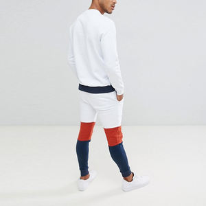 Sweat à capuche ras du cou Survêtement de haute qualité Streetwear pour hommes Survêtement Possédez votre logo Personnalisé Vente en gros Combinaison de course d'entraînement uni - Product Image 5