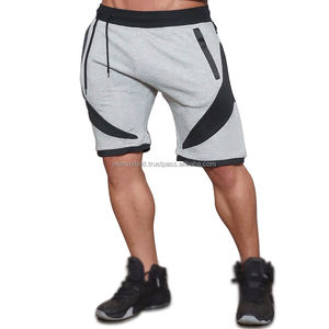 Pantalones Cortos Deportivos Casuales para Hombre, Color Negro y Gris, 100% Algodón, Ajustados, para Entrenamiento y Running, Novedad 2026 - Product Image 2