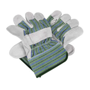 Guantes canadienses de alta resistencia de calidad superior Guantes de seguridad industrial de cuero de vaca para protección de manos - Product Image 6