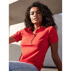Polo in Cotone Mercerizzato Personalizzata da Donna per Merchandising Promozionale - Product Image 1
