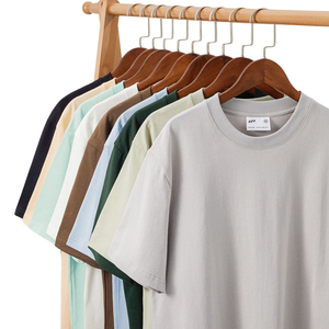 T-shirt à manches courtes surdimensionné en jersey 100% coton respirant et à séchage rapide, de haute qualité, avec logo personnalisé, pour homme, 180g - Product Image 2