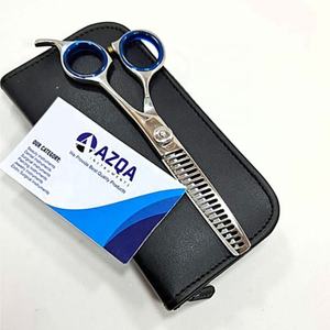 Ciseaux amincissants en acier inoxydable tranchants ciseaux de texturation ergonomiques pour salon de coiffure et soins capillaires à domicile - Product Image 6