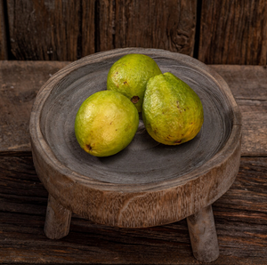 Soporte para Pastel de Madera de Mango Quemada Rústico Hecho a Mano con 3 Patas, Elevador para Cupcakes para Bodas, Fiestas de Cumpleaños, Exhibición de Postres - Product Image 3