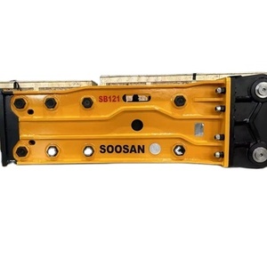 Martillo hidráulico SOOSAN SB 121 tipo TOP adecuado para excavadoras pesadas con 28-35 toneladas para construcción y demolición - Product Image 1