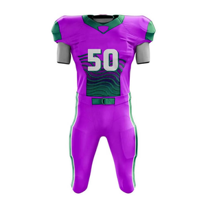 เครื่องแบบอเมริกันฟุตบอลปรับอัตราบริการ OEM โดยโรงงานธรรมดาส่งตรงจากโรงงาน - Product Image 6