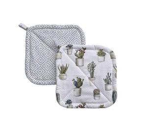 Porte-pot en coton polyester pour poche avec promotion personnalisée porte-pot en toile au logo imprimé personnalisé porte-pot en coton lavable - Product Image 5