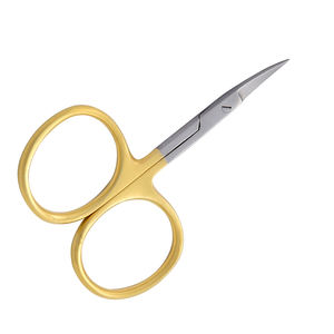 Ciseaux à poisson sur mesure 4 "Super Cut ciseaux en acier inoxydable avec demi-or pêche à la mouche attachant des ciseaux avec emballage personnalisé - Product Image 4