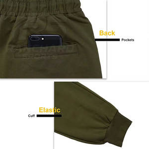 Pantalones Casuales Ajustados para Hombre, Estilo Urbano, de Poliéster y Algodón, Pantalones Deportivos Ajustados, Pantalones Deportivos Modernos para Hombre - Product Image 3