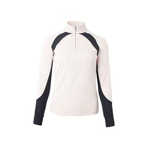 Camiseta de equitación personalizada para mujer de alta calidad - Elástica, transpirable, de poliéster/spandex, corte ajustado para competición - Product Image 5