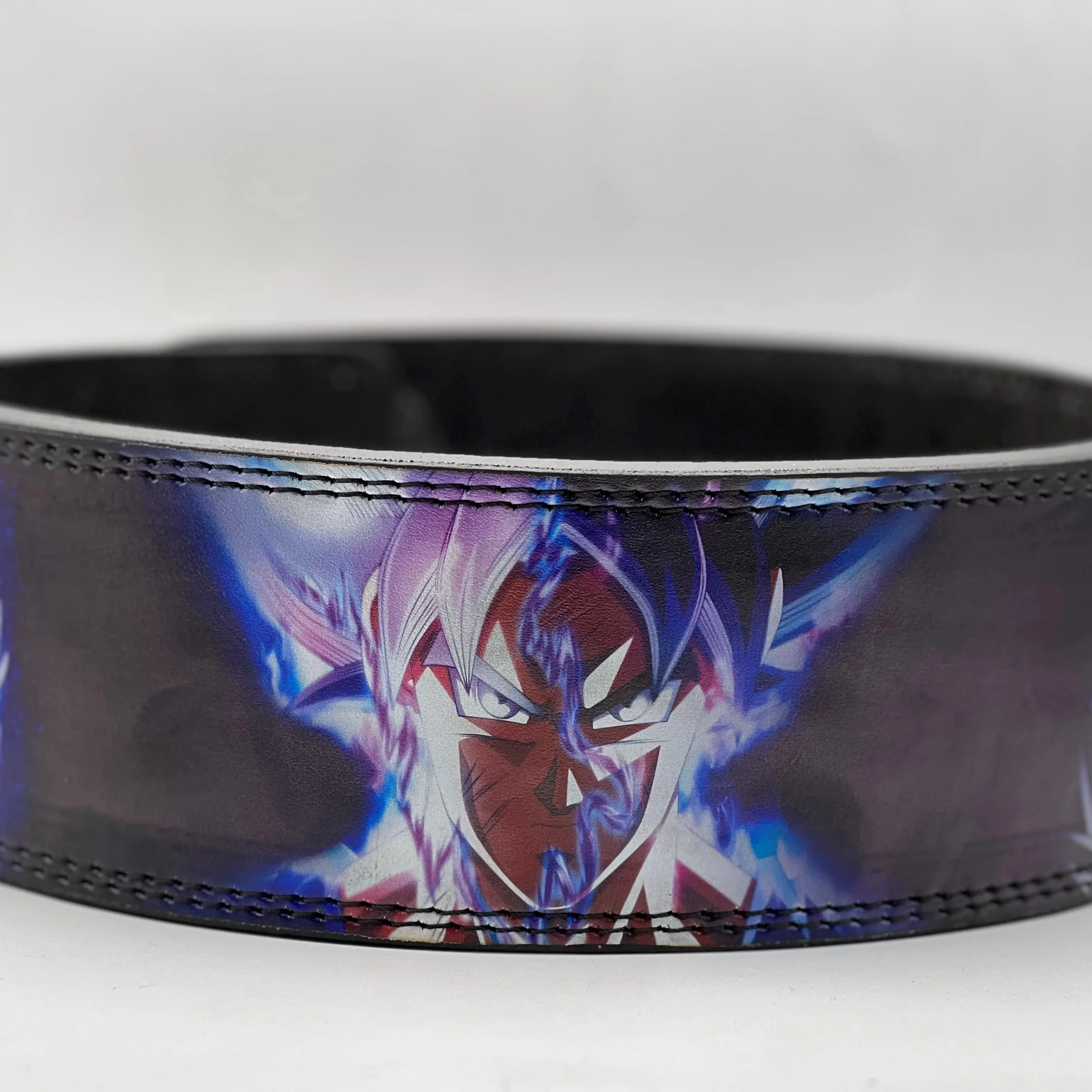 Goku Anime Lever Belt Available in best quality 10mm & 13mm. Customise design and thickness also available