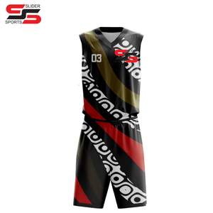 Uniformes de baloncesto totalmente sublimados Ropa deportiva sublimada Diseño personalizado Uniformes de ropa de equipo de baloncesto hechos en poliéster - Product Image 3