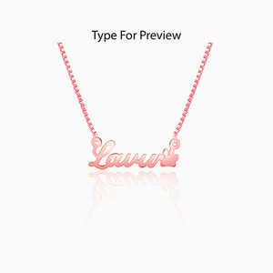Rose Gold Personalised Dog Lover <b>Fashion</b> <b>Necklace</b> - Product Image 4