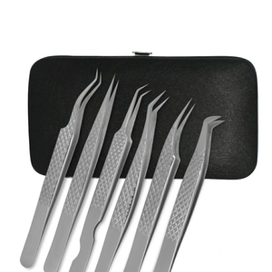 Fourniture directe d'usine pince à épiler à sourcils sur mesure nouveau design à bas quantité minimale de commande pas cher prix quantité en vrac pince à cils - Product Image 2