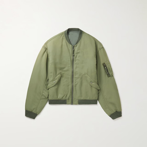 Chaqueta Bomber de Manga Larga con Cuello Alto y Diseño Personalizado con Logotipo para Hombre, Colección de Invierno, Nuevo Diseño al por Mayor - Product Image 1