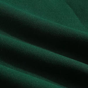 เสื้อฮู้ดแบบสวมหัวผ้าฟลีซทรงโอเวอร์ไซส์ผ้าคอตตอน100% สีเขียวเข้มสำหรับผู้ชายปรับแต่งโลโก้ได้ตามต้องการสำหรับฤดูหนาว - Product Image 4