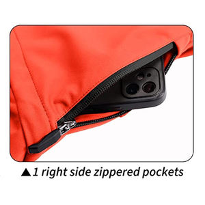 Chaqueta cortavientos para bicicleta 2023, chaqueta fina para Motocross de montaña para hombre, cuello levantado de lona, transpirable a prueba de viento para invierno - Product Image 4