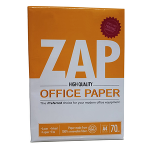 Excelente ZAP A4 papel de copia 80Gsm 75gsm/70gsm doble A-papel de alta calidad - Product Image 3