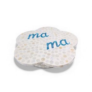 Support à gâteau artisanal en nacre pour la présentation de desserts du Ramadan et de l'Aïd et la décoration de table à la maison en provenance du Vietnam - Product Image 2