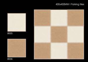 Baldosas de Cerámica Resistentes con Acabado Mate para Exteriores, 40x40cm 400x400mm, para Entradas de Vehículos y Espacios Abiertos - Product Image 5