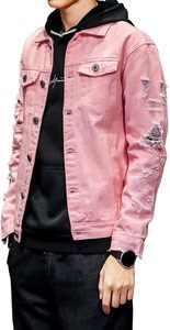 Chaqueta vaquera de invierno personalizada con forro polar lavado para hombre, chaqueta vaquera informal con solapa de pelusa, chaqueta cálida con chaqueta de piel hecha en Pakistán - Product Image 2