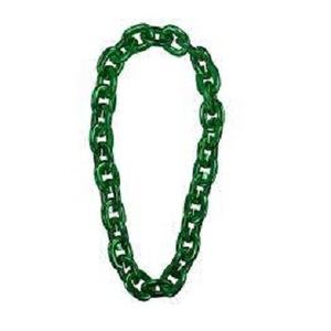 Collier ras du cou en résine de haute qualité fait à la main pour femmes, style ange, chaîne à maillons épais, bijoux de mode pour mariage et fête - Product Image 2