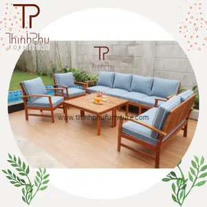 新设计花园套装沙发-高品质沙发带靠垫越南供应商-户外家具