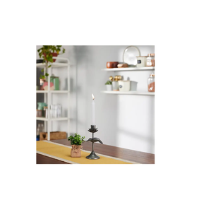 Bougeoir avec logo personnalisé décoration de bar de table de restaurant nordique lampe de thé en métal bougeoir petits ornements - Product Image 4