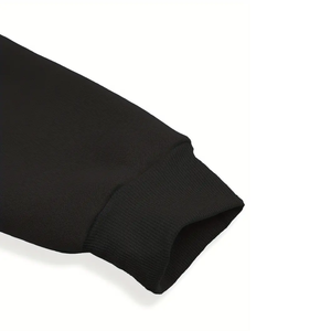 Sudadera con capucha informal con estampado de estrellas para hombre Jersey de invierno de mezcla de poliéster a la moda con cuello con capucha de bolsillo canguro cómodo - Product Image 4