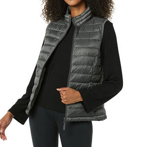 Chalecos Acolchados para Mujer, Nuevo Estilo, Multicolores, Sin Mangas, Diseño Personalizado, Transpirables, Cuello Alto, Ecológicos, Poliéster/Nailon - Product Image 3