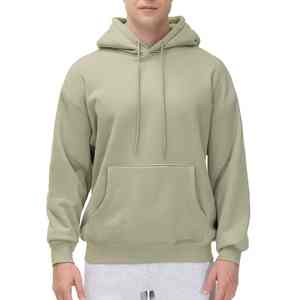 100% coton sweats à capuche pour homme meilleure qualité hommes sweat à capuche avec prix raisonnable Top produit hommes sweats à capuche Pakistan fabrication - Product Image 4