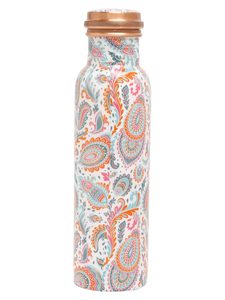 ขวดน้ำทองแดงแท้ลายตอกแบบขายส่ง ดื่มได้โดยตรงและต้มน้ำได้ เหมาะสำหรับนักเรียน ภาชนะใส่เครื่องดื่มพลาสติก - Product Image 2