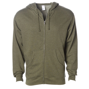 Vêtements grande taille de haute qualité pour hommes sweat à capuche uni à fermeture éclair pour homme du fournisseur bangladais avec OEM ODM personnalisé - Product Image 2