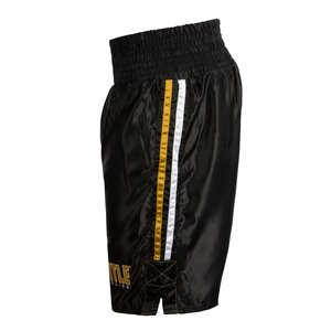 Short de boxe classique OEM pour homme-Short d'entraînement personnalisé en satin et maille - Product Image 2