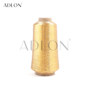 เส้นด้ายเมทัลลิก PET 100% สำหรับงานทอ ถัก และเย็บ ความเหนียวสูง ป้องกันการเป็นขุย สีทอง ชนิด MH 105D - Product Image 1