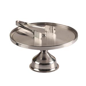 Support à gâteau en bois de mangue écologique fait de matériaux de haute qualité avec des tailles personnalisées de 12x5 pouces - Product Image 4