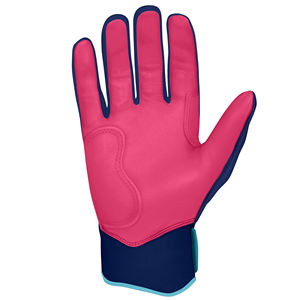 Vente en gros de gants de baseball en cuir frappeur manchette courte personnalisé OEM fournisseur équipement de jeu durable LBBG-0012 - Product Image 2