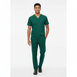 Conjuntos de Uniformes Médicos para Hombre, Tela Médica Suave, Ajuste Cómodo, Uniforme Profesional Moderno, Ideal para Médicos, Enfermeras, Hospitales y Clínicas - Product Image 2