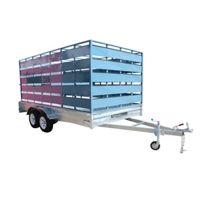 Buy the Livestock <b>Farm</b> <b>Trailer</b> which delivers 3500 kg maximum weight 14 foot deck length and 7 foot clear headroom - Product Image 2