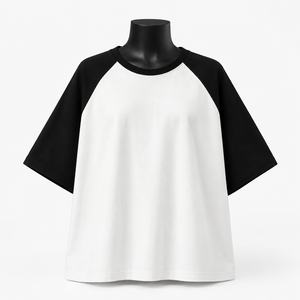 Camiseta de algodón transpirable y ligera de color sólido de alta calidad al por mayor para mujer - Product Image 1